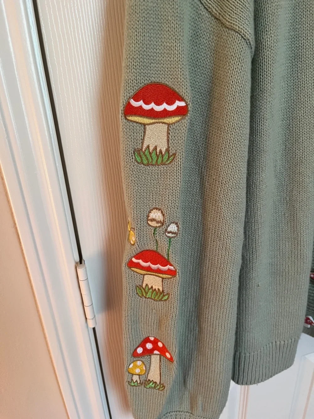 Hello Kitty Mushroom Hot Topic Skimmer Cardigan - Picture 5 of 11